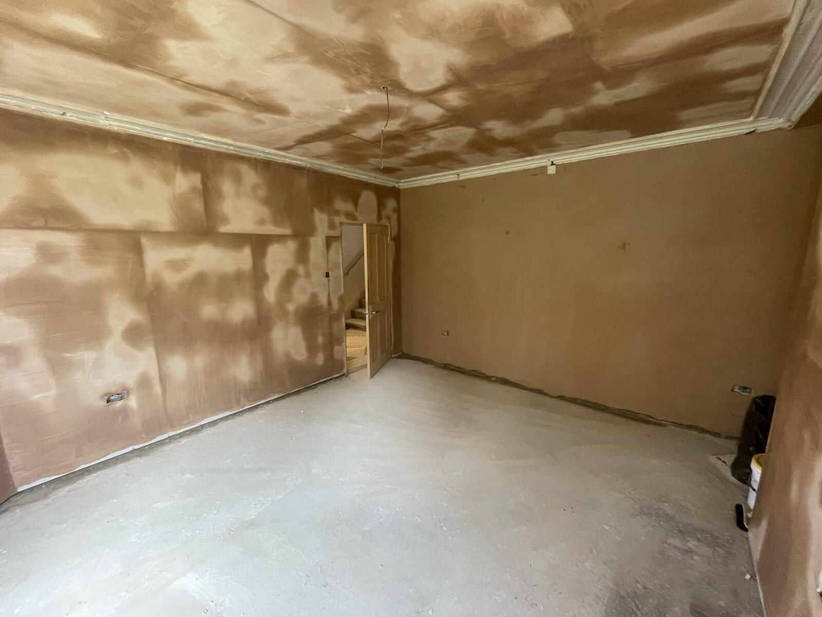 Plaster ceiling work